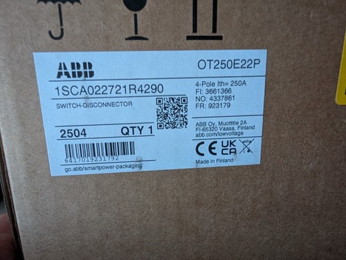 Abb poliger - abb, 4-poliger