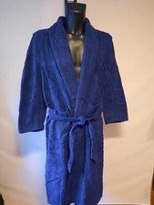 Bundeswehr Original Bademantel 1. Wahl Top Zustand wie neu Sauna in blau selten