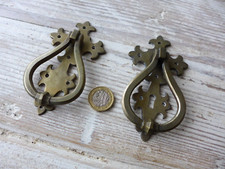 Vintage dekoratives Paar Türgriff & Schlüsselloch Schloss Abdeckungen Projekt 2010F