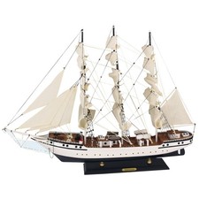 Segelschiff Danmark Modellschiff Segelschulschiff Holz Schiff - kein Bausatz