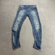 G-STAR ARC 3D Herren Jeans Hose W32 L32 Slim Fit Tapered 28405 Blau Denim