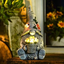 Gartenzwerg Solar Figur Garten
