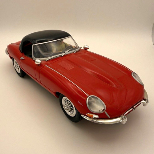 Carrera jaguar type slotcar - carrera, e-type
