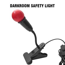 Dunkelraumleuchte Dunkelkammer Lampe rote Glühbirne mit Clip Safelight Fotolab3x