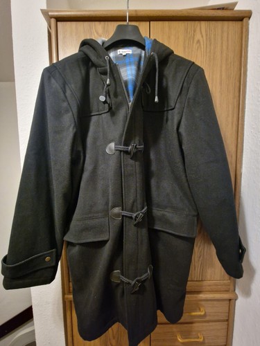 Dufflecoat herrenjacke mit - dufflecoat, ,herrenjacke