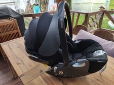 Cybex Babyschale Cloud Z i-Size + mit Liegefunktion - Deep black - schwarz
