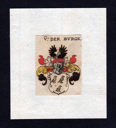 Van der burg wappen - jh,