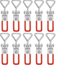 10x Spannverschluss Kistenverschluss Kappenschloss Knebelklemme Kniehebelspanner