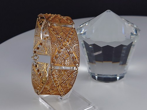 Filigranes gliederarmband aus - gliederarmband,