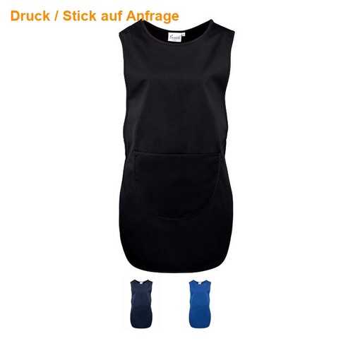 Damen tunika lang schürze - damen,