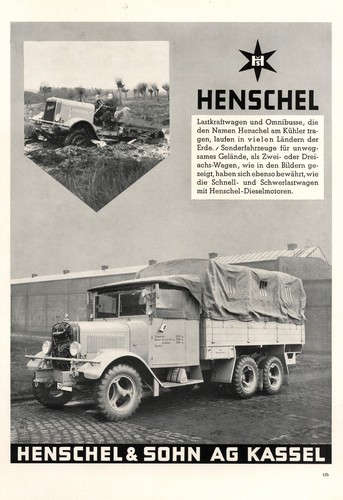 Henschel geländewagen - henschel,