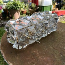 Kristllglaslampe von Kinkeldey ,70 iger Jahre 