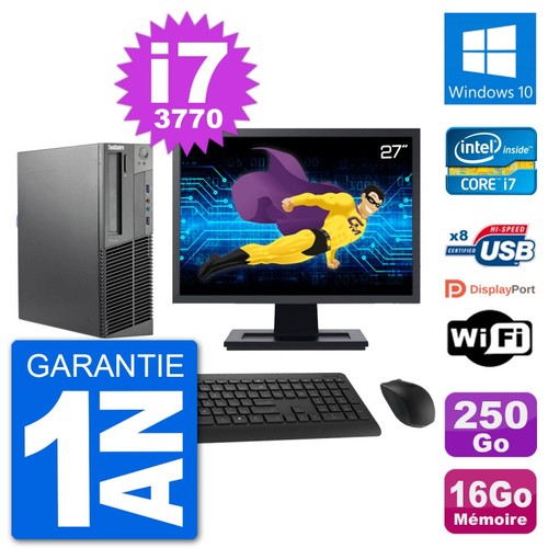 Lenovo m92p sff schwarz - pc,