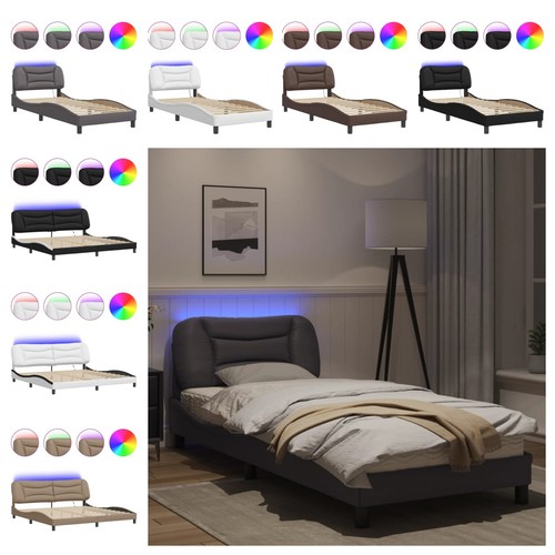 Bettgestell mit led bett - bettgestell,