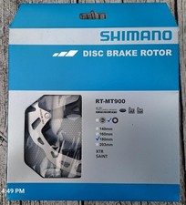 Shimano XTR/Saint 180mm Bremsscheibe RT-MT900 Centerlock, NEU OVP