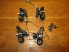 Set SHIMANO DEORE DX BR-M650 CANTILEVER Bremsen vorne + hinten schwarz SELTEN