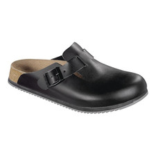 BIRKENSTOCK Clog Berufsschuh Arbeitsschuhe Boston SRA Leder schwarz Größe 41