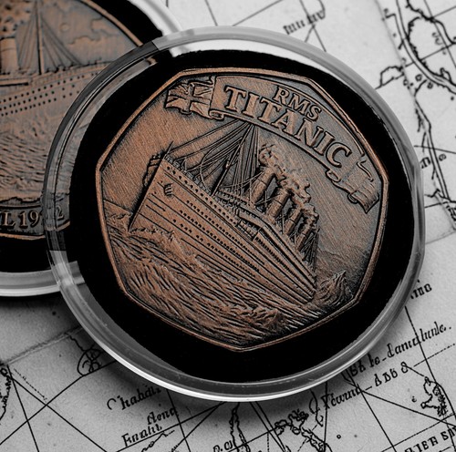 Rms titanic antike - rms, bronze