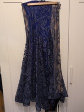 Bauchtanz Rock Royalblau &