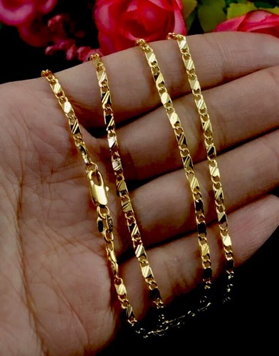 18k goldkette vergoldet - goldkette,