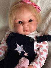 Künstlerpuppe REBORN Toddler BO ELLE von STOETE Adrie - süss & RAR