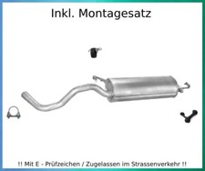 Endschalldämpfer für VW Golf