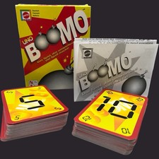 Uno Boomo / Mattel / Kartenspiel / Partyspiel / KOMPLETT / Neuwertiger Zustand