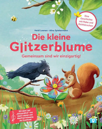 Die kleine glitzerblume - die,