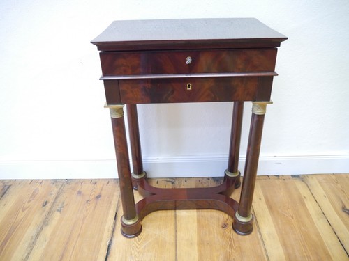 Biedermeier tisch schreibtisch - tisch,