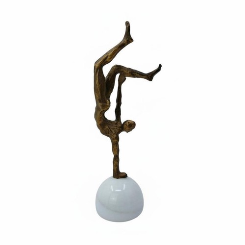 Turnerin figur weiß metallene - turnerin-figur,