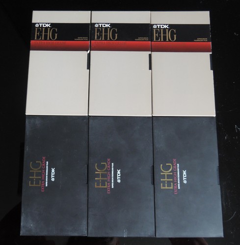 Stück vhs videocassetten - 6,