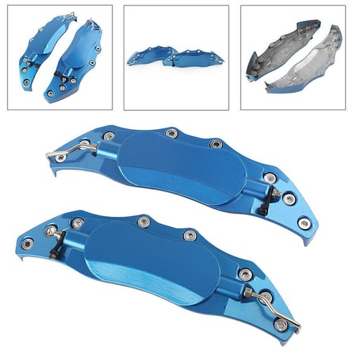 Blaues auto metall - 2x,