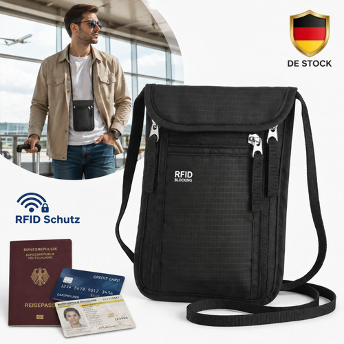 Brustbeutel mit rfid - mit,