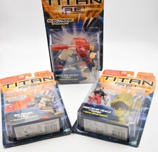 Titan A.E. Space Walker Suit Cale Arc Runner X200 Hover Vehicle Korso Restposten x3