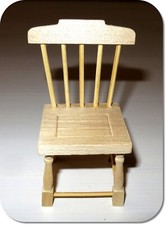 Miniatur, Puppenstube Stuhl