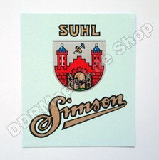 Wasser-Abziehbild für Simson