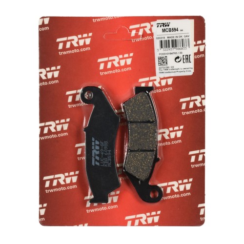 Trw bremsbelag organisch - trw,