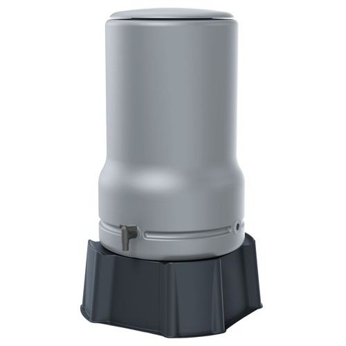 Regentonne grau 200 liter - grau,