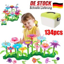 134 PCS Blumengarten Spielzeug