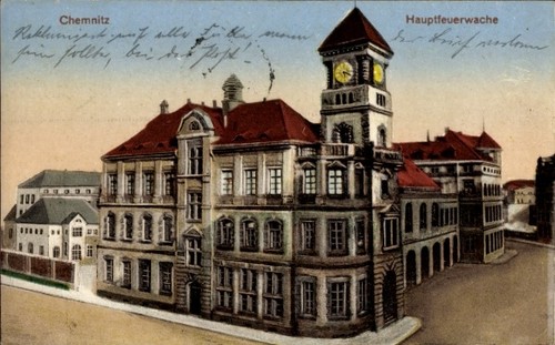 Chemnitz sachsen - ak,