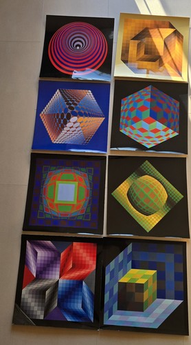 Victor vasarely progressions - vasarely,