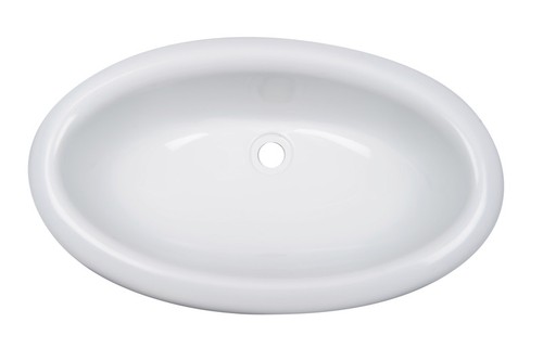 Ovales waschbecken polystyrol - ovales,