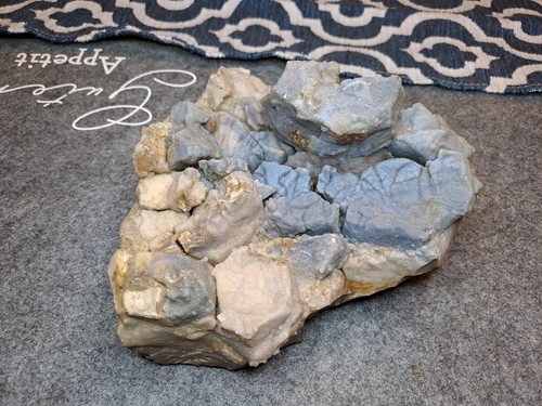 Calcit mit blaugrauem