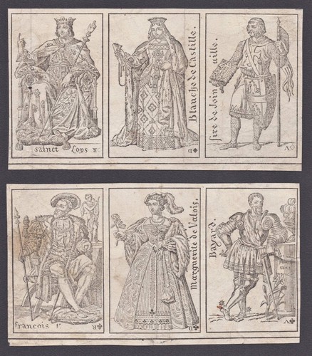Cartes historiques dames - historiques,