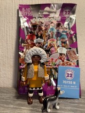 Playmobil 70735 Figur Serie 22 Girls Eskimo Husky Hund Winter Eis Sammelfigur