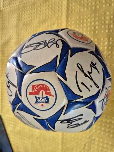 Hansa rostock ball mit - fc,