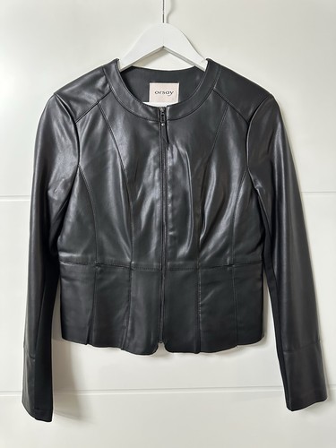 Kunstlederjacke orsay größe - kunstlederjacke,