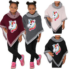 Poncho Einhorn Pullover