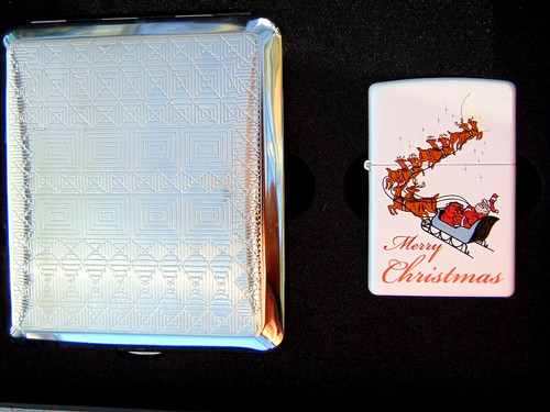 Original zippo feuerzeug merry - feuerzeug,