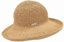 Seeberger Großer Sonnen-/Strandhut/Bolero aus Papierstroh -Rollbar- Farbauswahl-